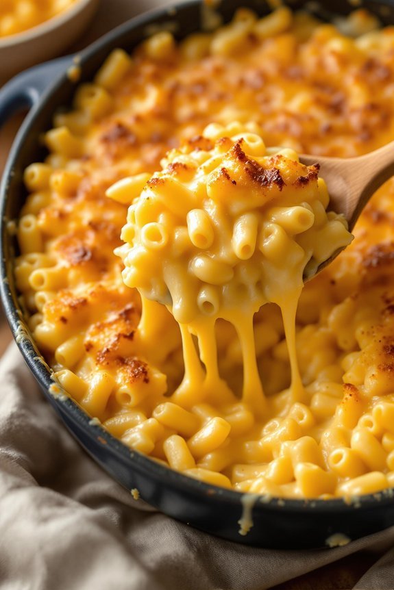 creamy homemade mac and cheese
