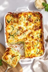 savory zucchini lasagna recipe