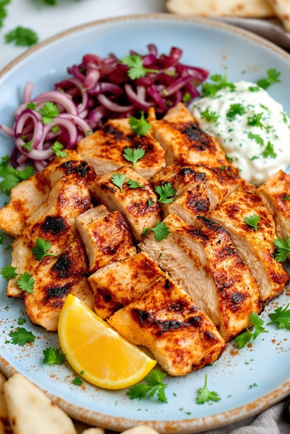 grill spice coat slice