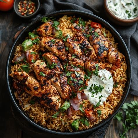One Pot Shawarma Chicken and Rice