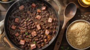smoky soulful black beans recipe